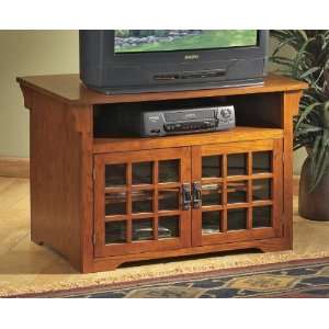  Mission style TV Cabinet: Home & Kitchen