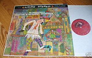 MONTEUX Stravinsky Petrouchka RCA Living Stereo shaded  