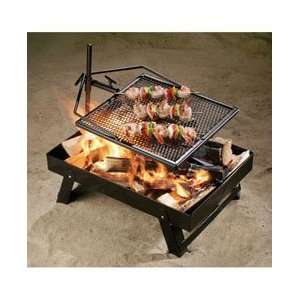   Campfire To Go   Fire Pan Combo Contained Campfire and Cooking System