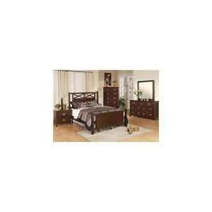  Bedroom Suite in Espresso Finish by Crown Mark   B1200: Home & Kitchen