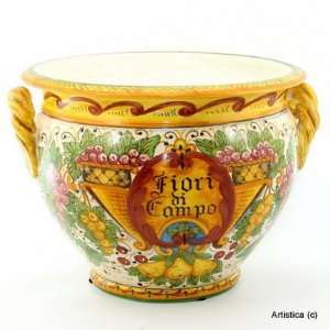   CORNUCOPIA Lg. Cachepot FIORI DI CAMPO [#1720 CNT]