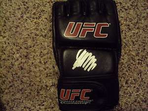 George St. Pierre Signed UFC Glove with Proof  