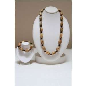  Stripped Horn Beads with Bronzite: Everything Else