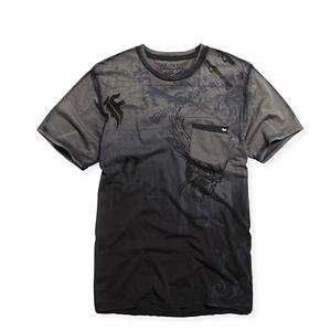  Fox Racing Strapped T Shirt   Large/Black: Automotive