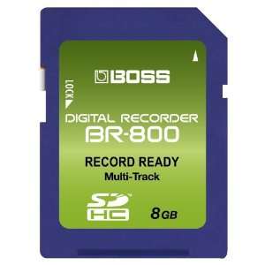  8GB Boss Roland BR SDHC Memory Card for BR 800 Musical 