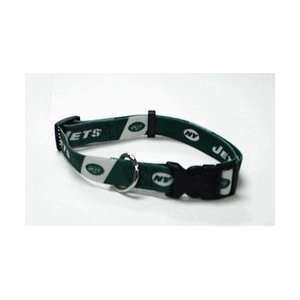  New York Jets Medium Pet Dog Collar (Medium): Pet Supplies