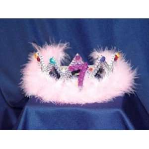   7th Birthday Tiara with Costume Jewels [Toy] [Toy] Toys & Games