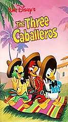 The Three Caballeros VHS, 1997  