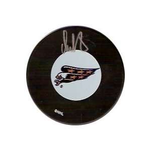  Alexander Ovechkin Signed Capitals Puck