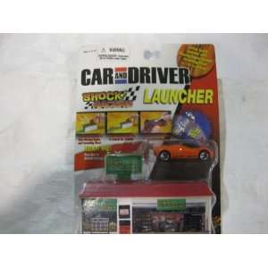  Car And Driver Shock Racers Launcher Die Cast 1:64 Scale 