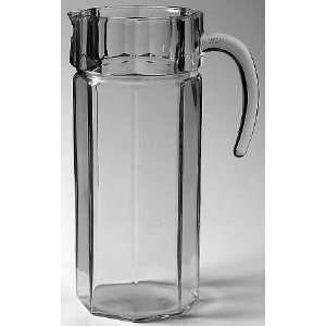   : 00 Octime Clear 64 Oz Pitcher, Crystal Tableware: Kitchen & Dining