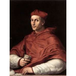   Fridge Magnet Raphael Portrait of Cardinal Bibbiena: Home & Kitchen