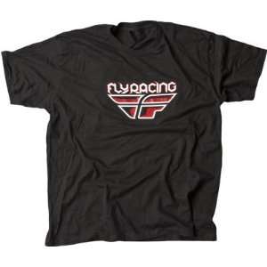  Fly Racing F Wing T Shirt Black XX large: Sports 