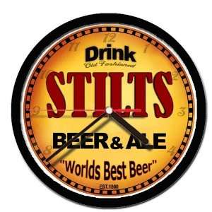  STILTS beer and ale cerveza wall clock: Everything Else