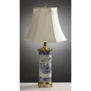   Heller Lighting 7536PB REV Evesham Table Lamp: Home Improvement