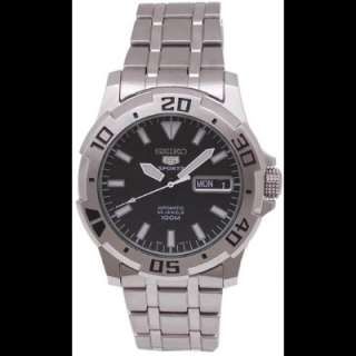 Seiko SNZJ39 Mens Stainless Stee Automatic Silver Watch  