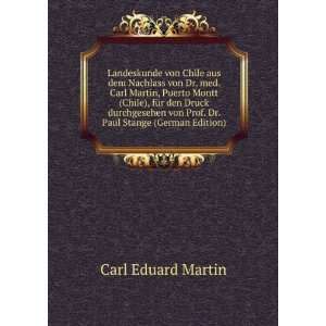   . Paul Stange (German Edition): Carl Eduard Martin:  Books
