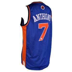 Signed Carmelo Anthony New York Knicks Jersey   GAI   Autographed NBA 
