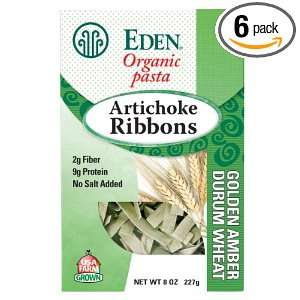 Eden Organic Artichoke Ribbons, 8 Ounce Packages (Pack of 6)  