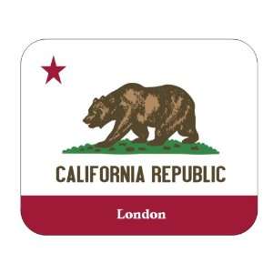  US State Flag   London, California (CA) Mouse Pad 