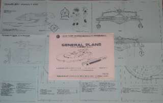Star Trek General Plans U.S.S. Avenger Class Blueprints  