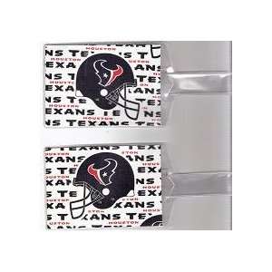  Set of 2 Oversize Luggage Tags NFL Houston Texans 