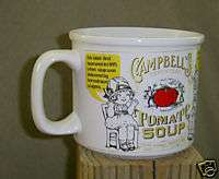 Campbells Soup Mug 14 oz First Lable MMMM Good  