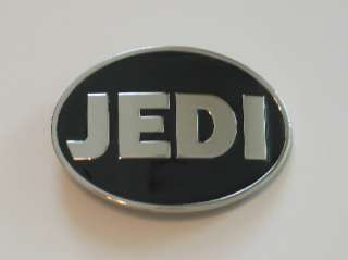 Star Wars Jedi Name Logo Metal 3 D Belt Buckle, NEW UNUSED  