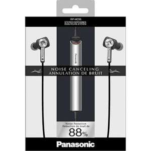 Panasonic RP HC55 S Noise Cancelling Earbud Headphones  