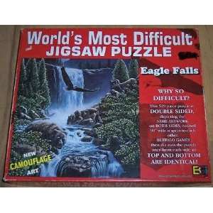   Falls; Worlds Most Difficult Jigsaw Puzzle; 529 Pcs Toys & Games