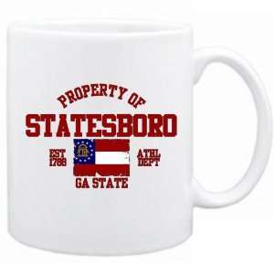 New  Property Of Statesboro / Athl Dept  Georgia Mug Usa 