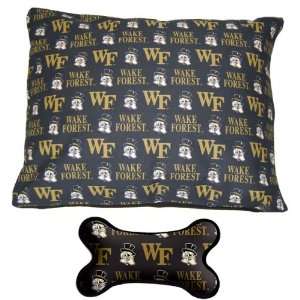  Wake Forest Demon Deacons Pillow Dog Bed & Toy Pet 