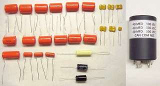 Collins 75A 4 NEW 26 Piece Capacitor Replacement Kit  