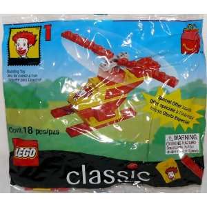  Lego Helicopter Classic McDonalds Happy Meal Toys & Games