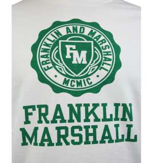 Franklin & Marshall TSMC001 T Shirt SS11 White  