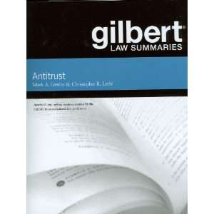  Gilbert Law Summaries on Antitrust, 11th [Paperback] Mark 
