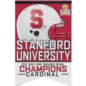  Wincraft Stanford Cardinals Orange Bowl Champion 17X26 