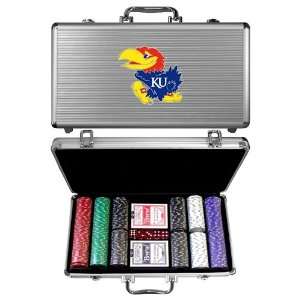  Kansas Jayhawks NCAA 300 pc. Game Set: Sports & Outdoors