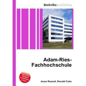  Adam Ries Fachhochschule Ronald Cohn Jesse Russell Books