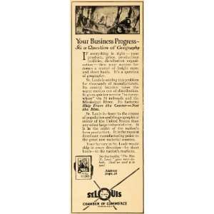  1926 Ad St. Louis Shipping Business Chamber Commerce 