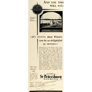  1929 Ad St. Petersburg Florida Chamber Commerce Sunshine 