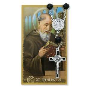 St Benedict Auto Rosary Auto Rosaries Inexpensive Great Gift New 