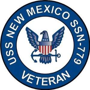  US Navy USS New Mexico SSN 779 Ship Veteran Decal Sticker 