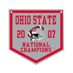   Gray 2007 National Champions 18x18 Rafter Banner