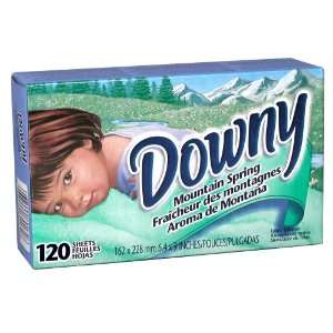  Downy Sheets, Mountain Spring Scent, 120 Sheets Health 