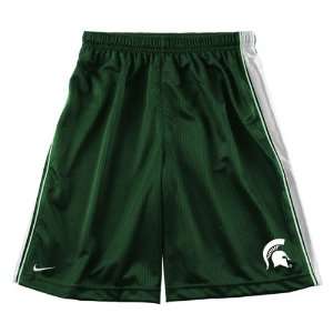 Michigan State Spartans Youth Nike Team Color Layup Shorts  