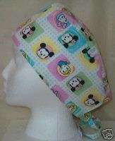 SURGICAL SCRUB HAT CAP MADE W BABY CARTOONS FABRIC NEW  