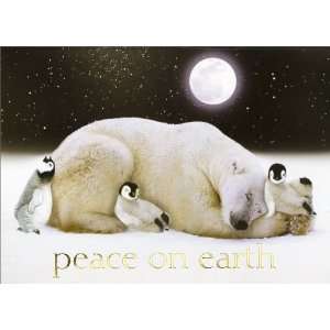  Peace on Earth Polar Bear   100 Cards: Sports & Outdoors