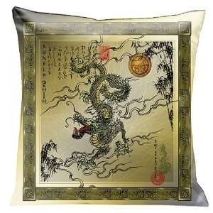  Lama Kasso Exotic Asia Black Dragon on an Antique Gold 
