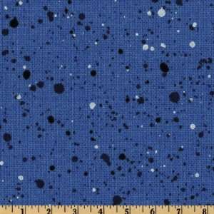  44 Wide By The Sea Speckles Periwinkle Fabric By The 